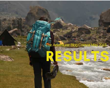 The Adventurer Blog Contest May 2018 Results The Adventurer Blog Contest May 2018 Results