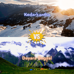 Kedarkantha vs Dayara Bugyal: The Ultimate Winter Trek Showdown Kedarkantha vs Dayara Bugyal: The Ultimate Winter Trek Showdown